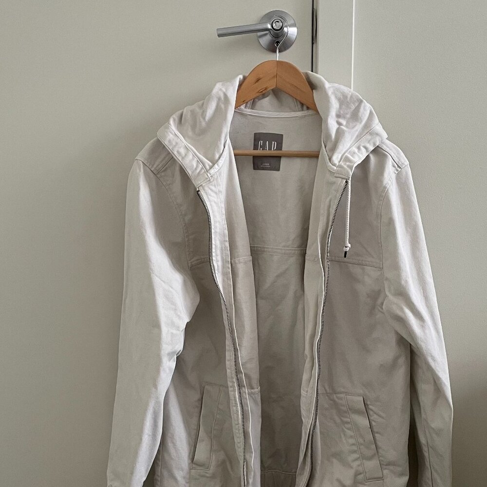 Gap Mens White Jacket